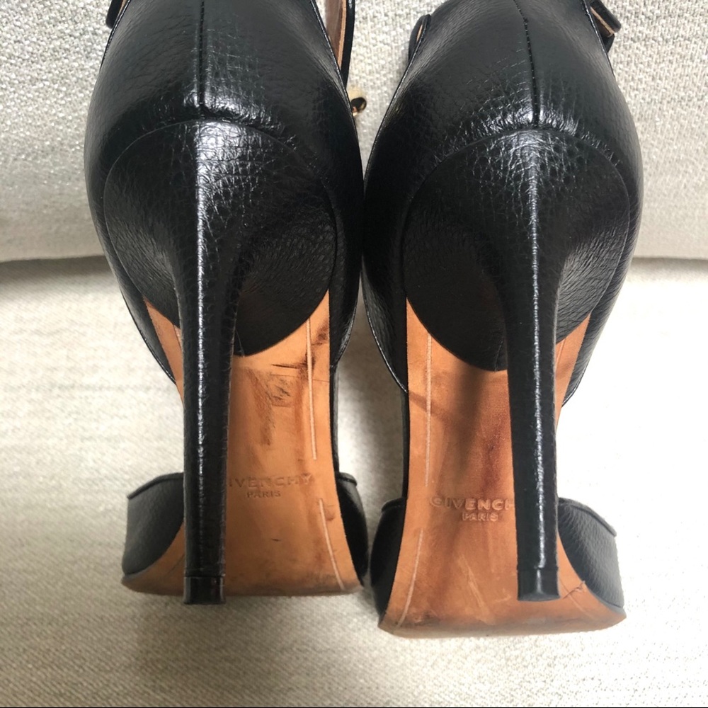 Givenchy Shark Lock Ankle Strap Sandals - Picture 9 of 12